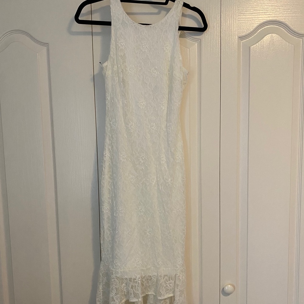 White dress